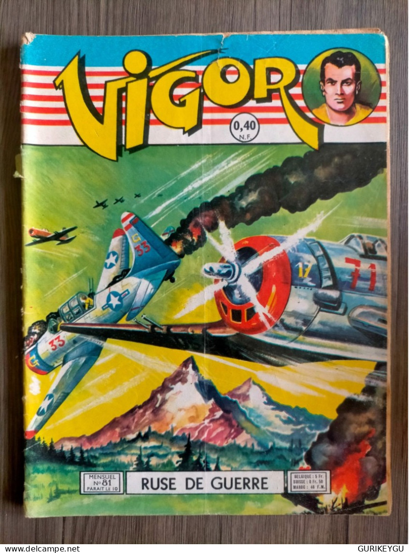 Bd Guerre VIGOR  N° 81  ARTIMA  1960 - Arédit & Artima