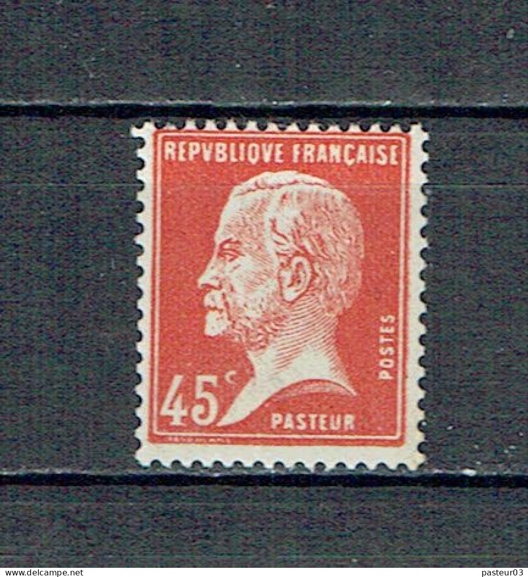 175 Pasteur 45 C. Rouge Luxe - 1922-26 Pasteur