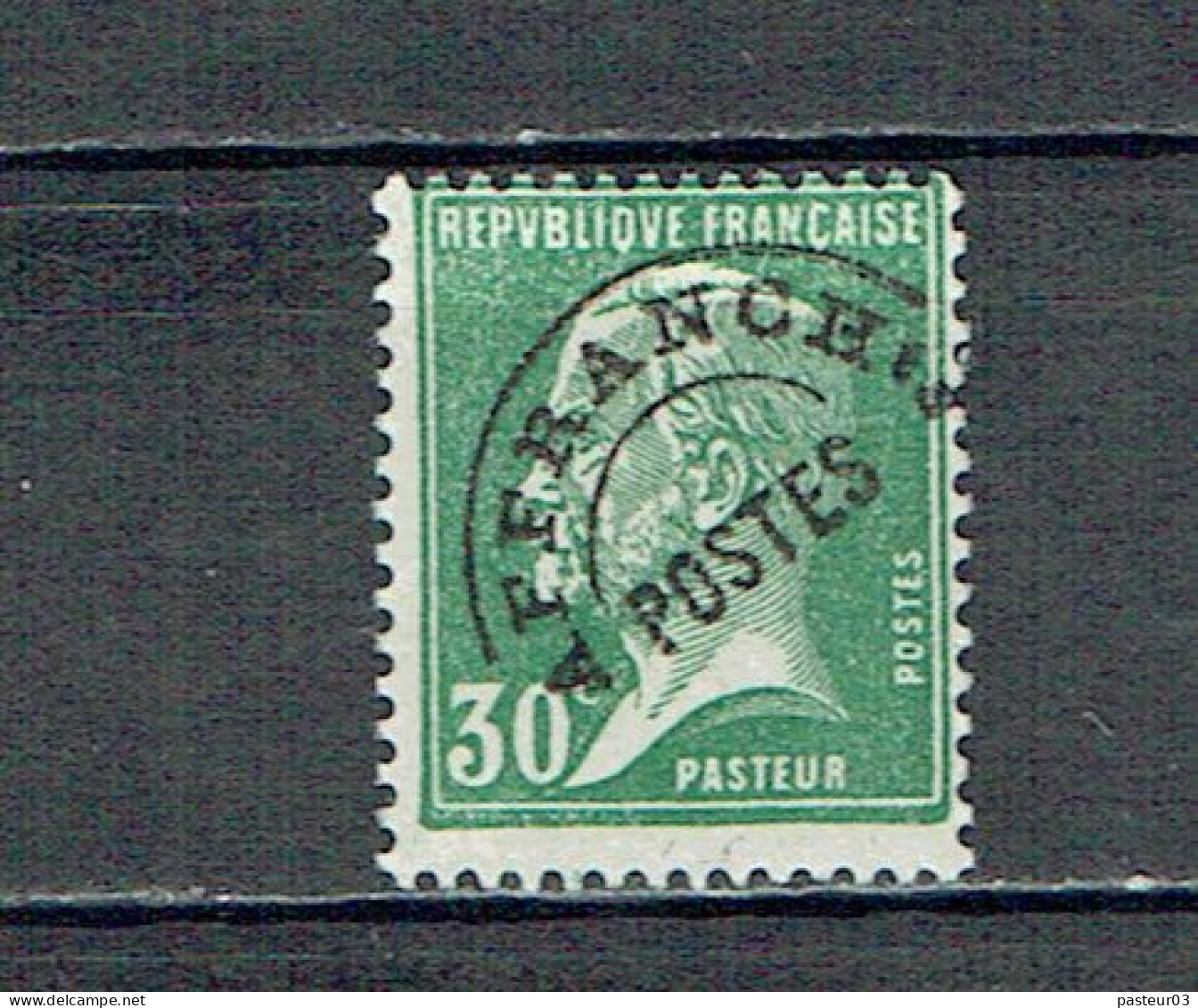 Préo 66 Pasteur 30 C. Vert Luxe - 1922-26 Pasteur