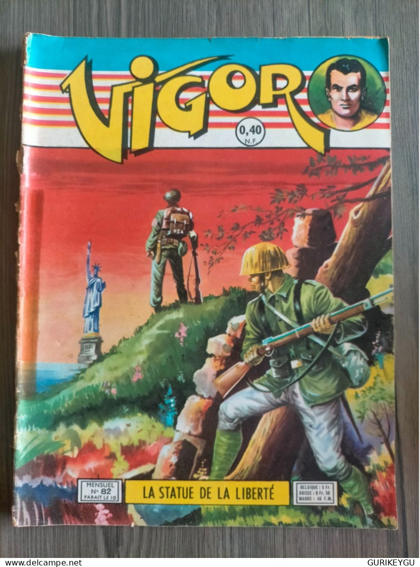 Bd Guerre VIGOR  N° 82  ARTIMA  1960 La Statue De La Liberté - Arédit & Artima