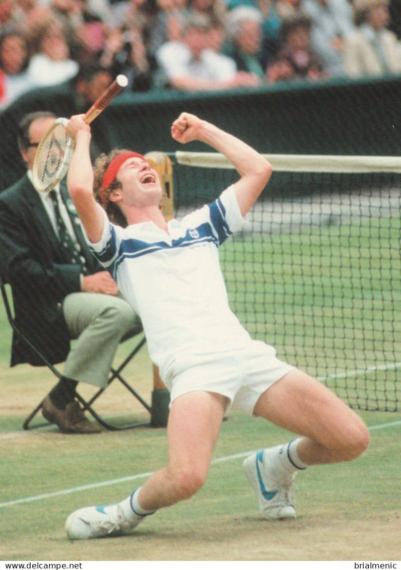 JOHN Mc ENROE  Wimbledon 1981  ( Format 12 X 17 ) - Tennis