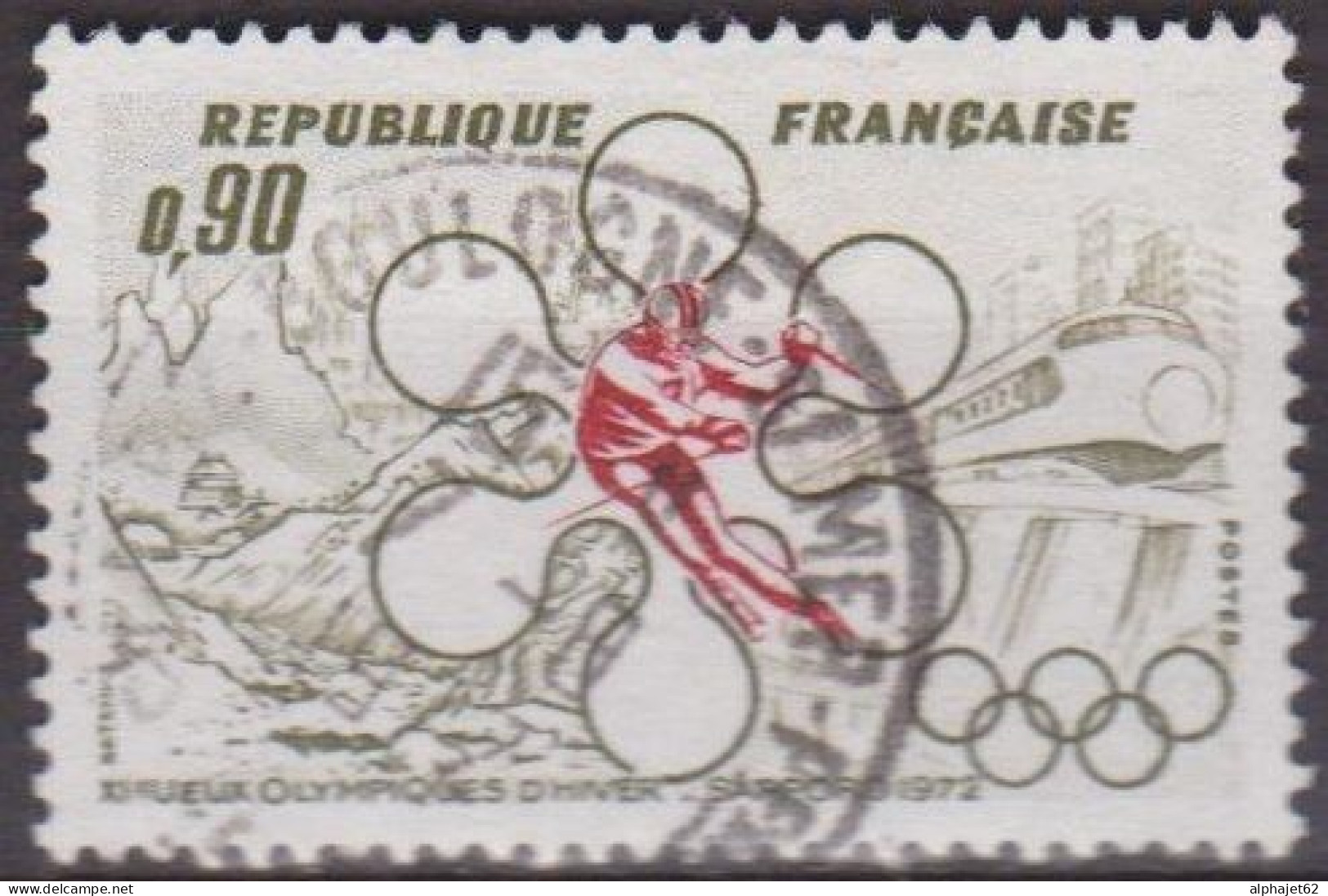 Jeux Olympiques D'hiver - FRANCE - Ski Alpin - Sapporo, Japon - N° 1705 - 1972 - Gebraucht