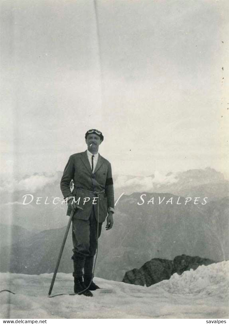 Chamonix 1927 * Ascension Aux Grands Mulets * 4 Photos Originales - Lugares