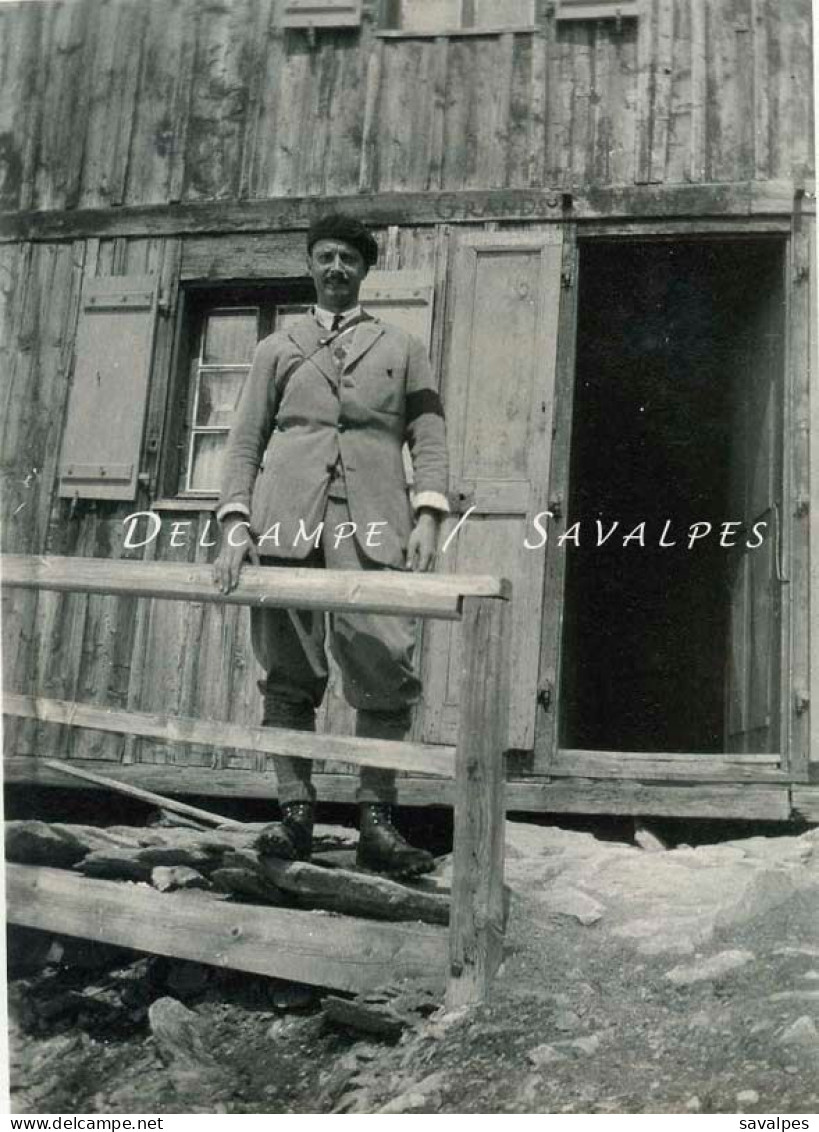 Chamonix 1927 * Ascension Aux Grands Mulets * 4 Photos Originales - Lugares