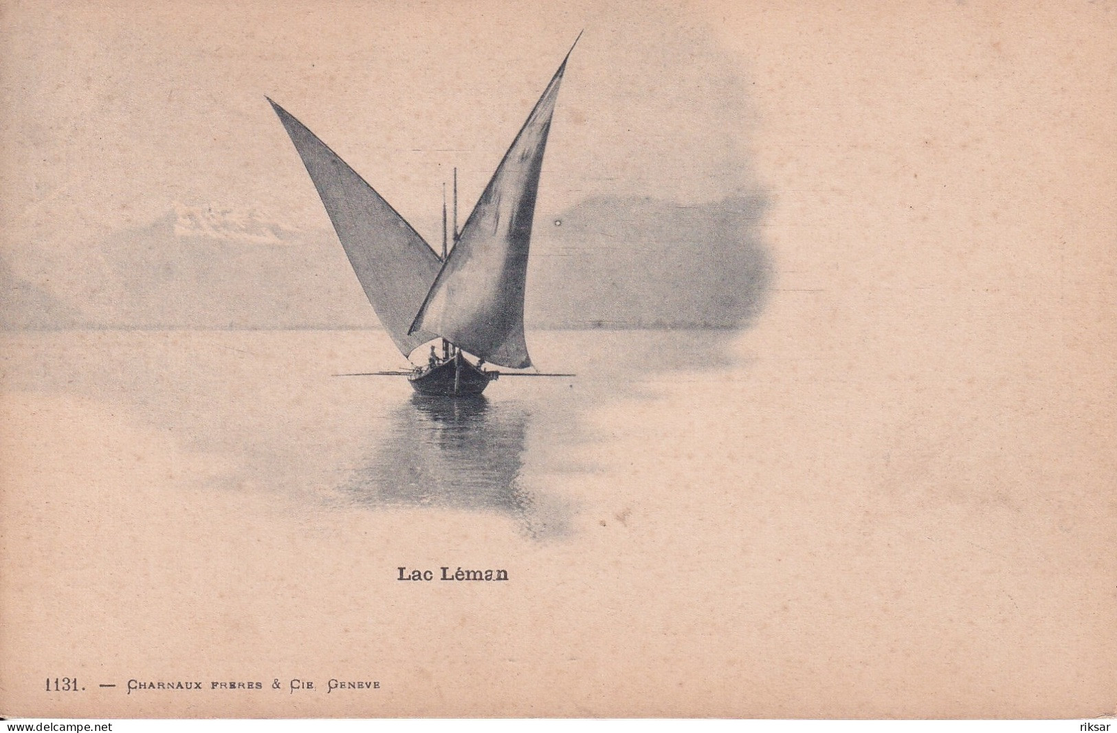 SUISSE(LEMAN) BATEAU A VOILE - Andere & Zonder Classificatie