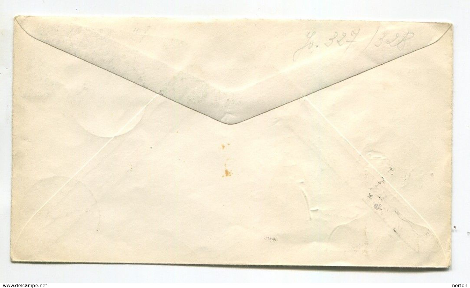 Congo Léopoldville 1 Oblit. Keach 12B(S)1 Sur F.D.C. 327/28 Le 27/12/1954 - Briefe U. Dokumente