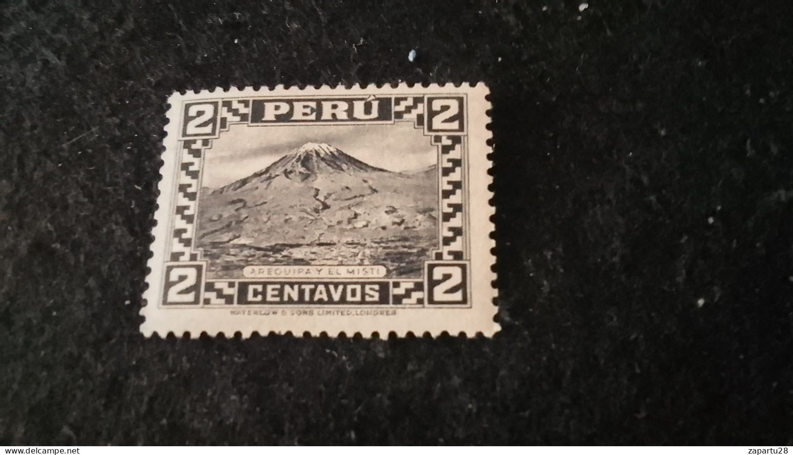 PERU- 1920-30--  2 C  DAMGASIZ - Pérou
