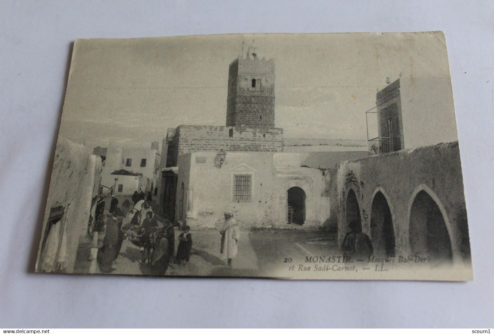 Monastir - Mosquée Bab-derb Et Rue Sadi-carnot - Tunisie