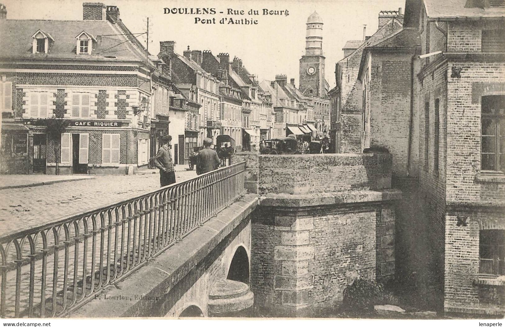 D4268 DOULLENS Rue Du Bourg - Doullens