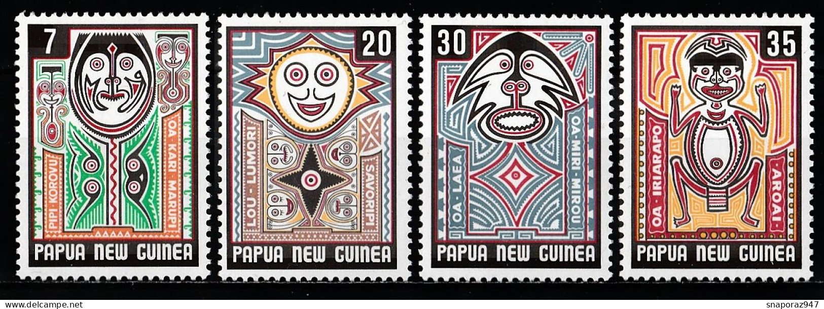 1977 Papua New Guinea Myths National Folklore Set MNH** Tr138 - Other & Unclassified