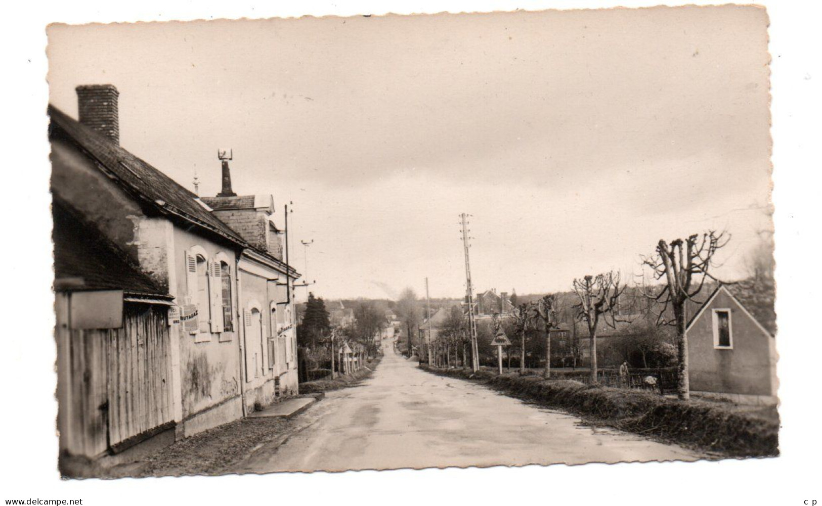 Le Grand Luce - Rue De La Gare   - CPSM °J - Le Grand Luce