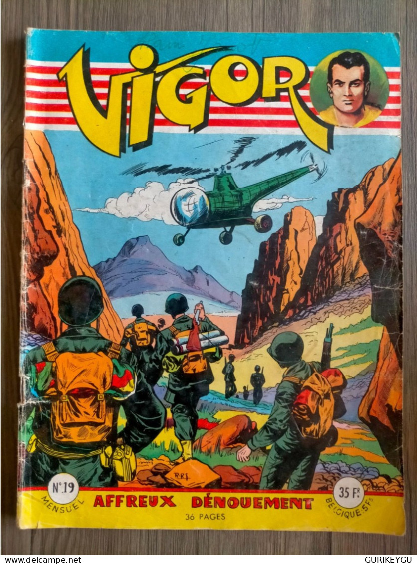 Bd Guerre VIGOR  N° 19  ARTIMA  1955 - Arédit & Artima