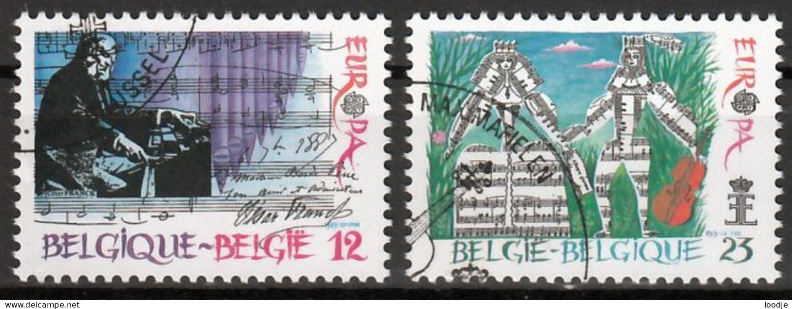 Belgie  Europa Cept 1985 Gestempeld - 1985