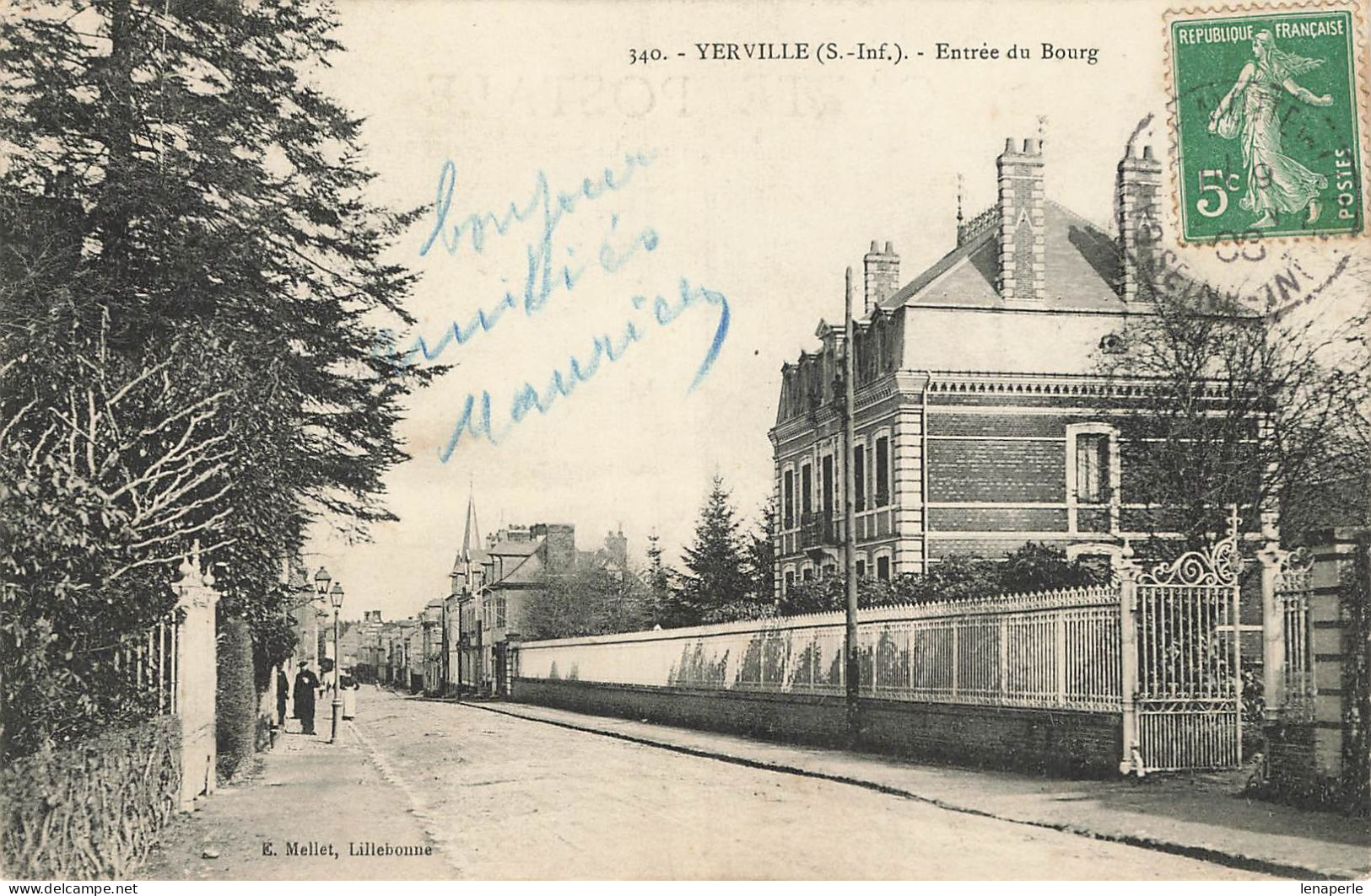 D4272 Yerville Entrée Du Bourg - Yerville