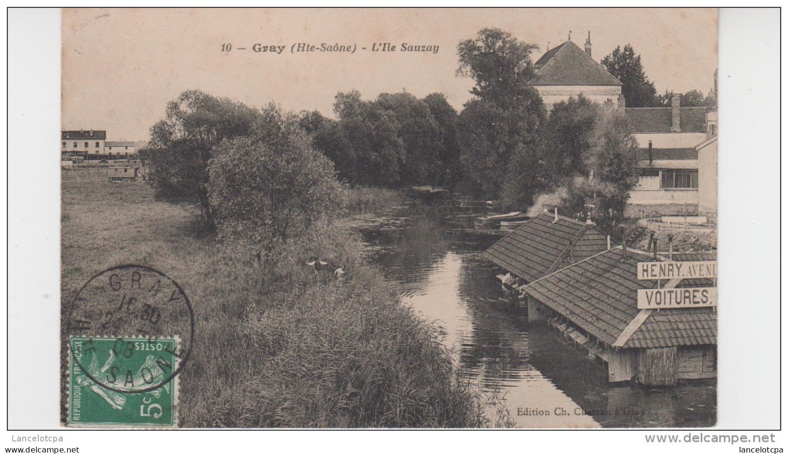 70 - GRAY / L'ILE SAUZAY - Gray