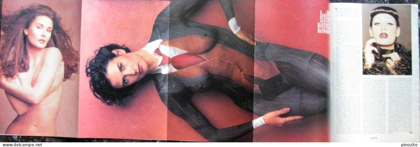 MAX 5 1996 Demi Moore Johnny Depp Cure Peppe Lanzetta Eva Grimaldi Francesco Paolantoni Annie Leibowitz Andrea Bianchi - Altri & Non Classificati