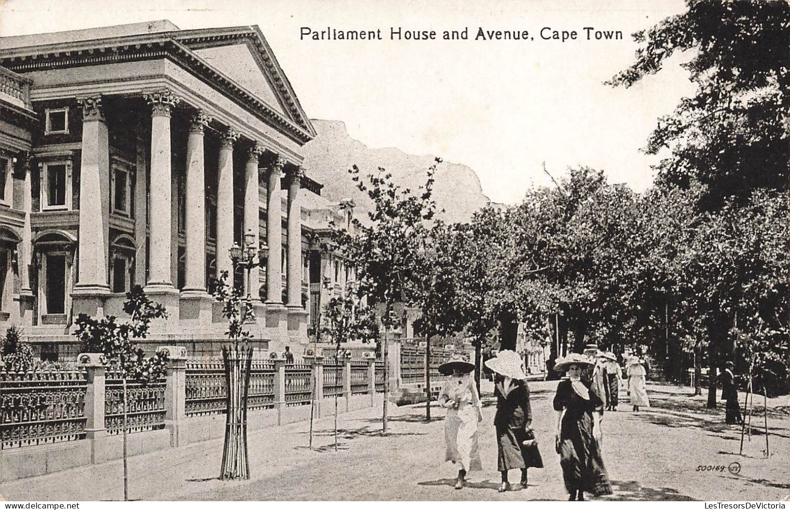 AFRIQUE DU SUD - Cape Town - Parliament House And Avenue - Carte Postale Ancienne - South Africa
