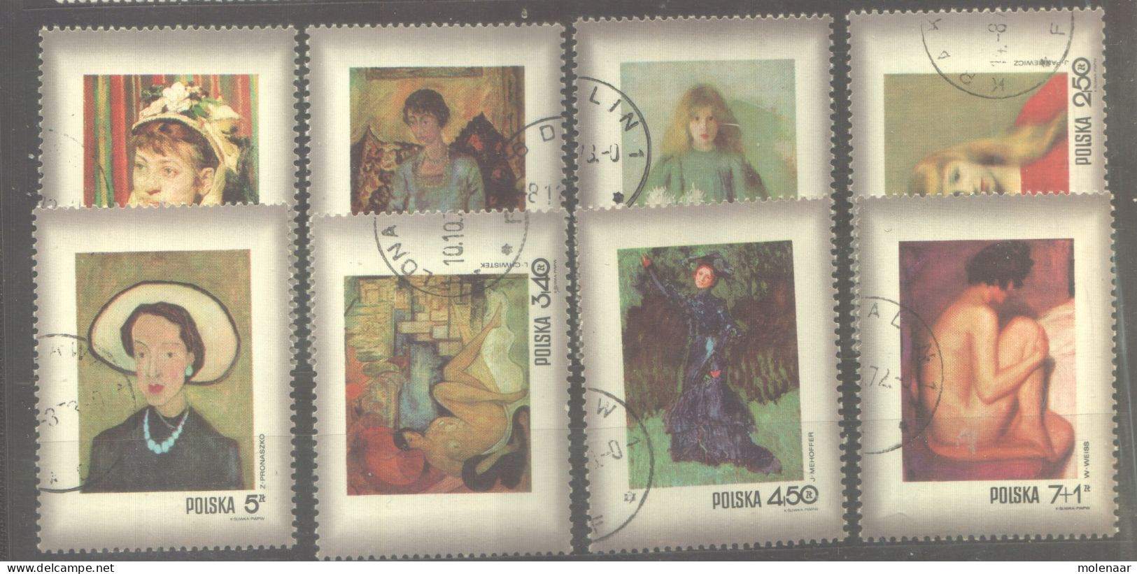 Postzegels > Europa > Polen > 1944-.... Republiek > 1971-80 > Gebruikt 2106-2113 (12058) - Usados