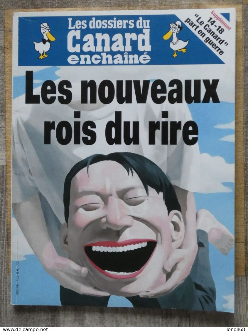 Les Dossiers Du Canard Enchaîné N° 132, Les Nouveaux Rois Du Rire 2014 - Politique