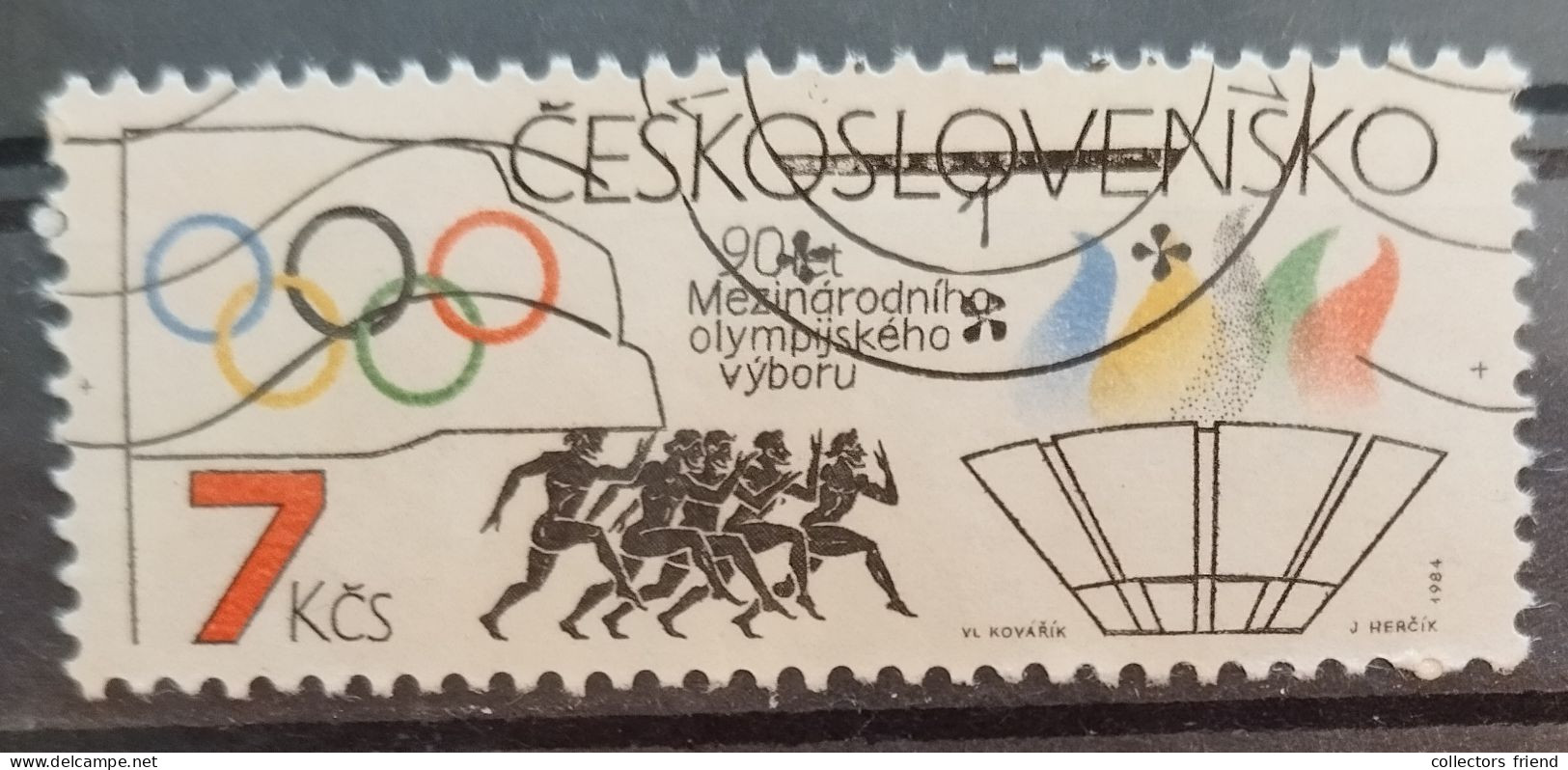 Czechoslovakia - Olympia Olimpiques Olympic Games -  Los Angeles'84 - Used - Verano 1984: Los Angeles