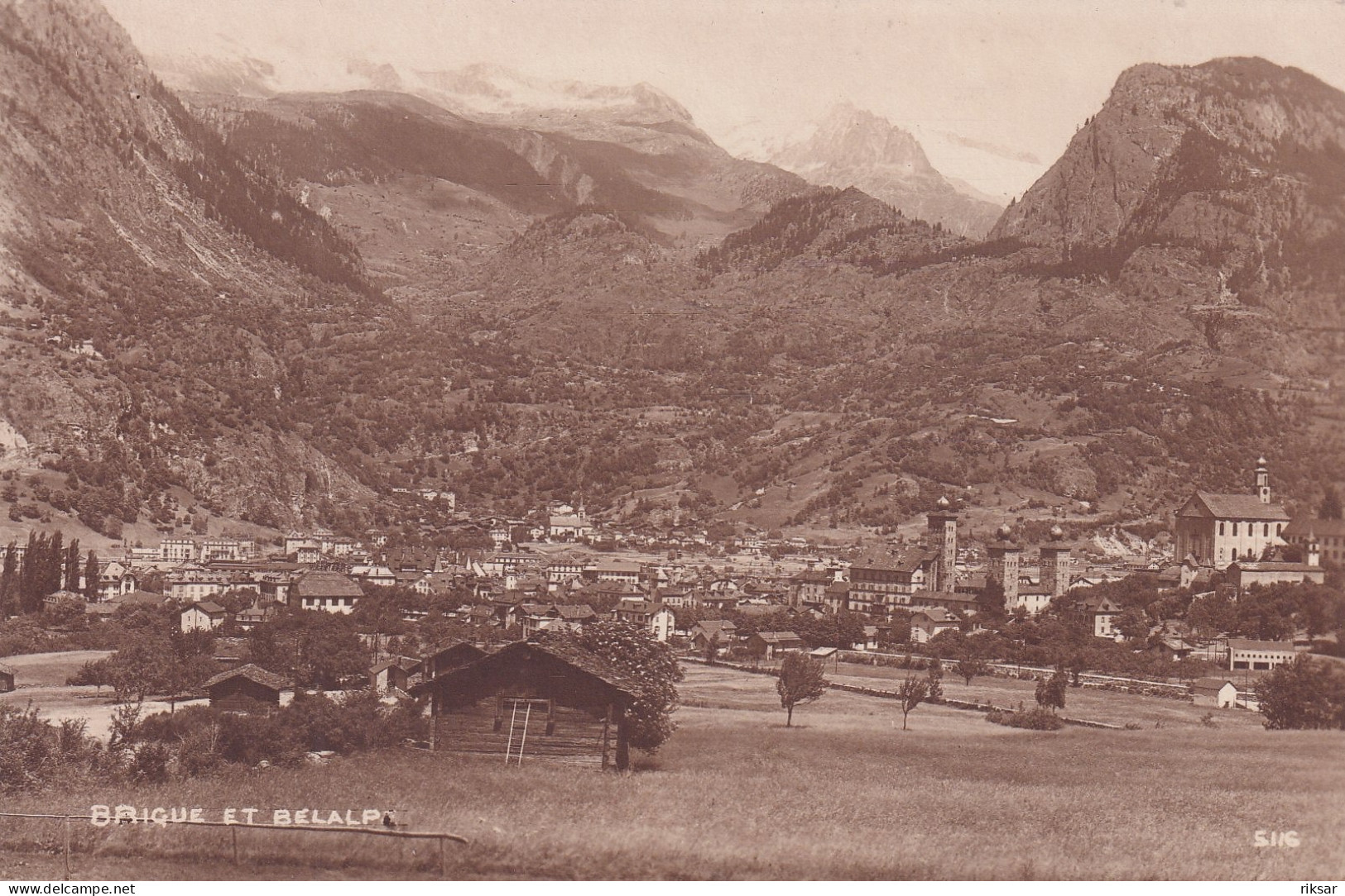 SUISSE(BRIGUE ET BELALP) - Brigue-Glis 