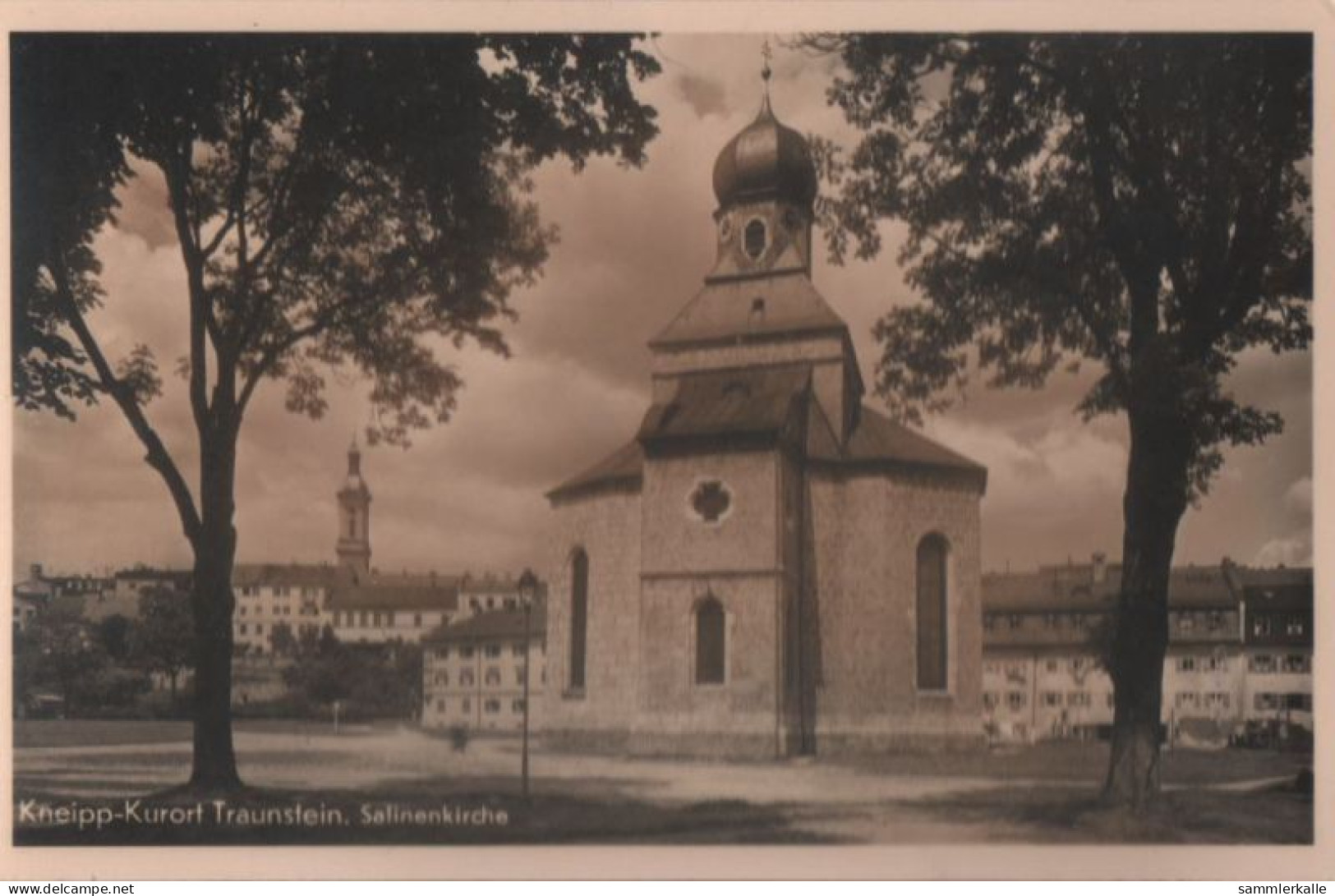 57382 - Traunstein - Salinenkirche - Ca. 1950 - Traunstein