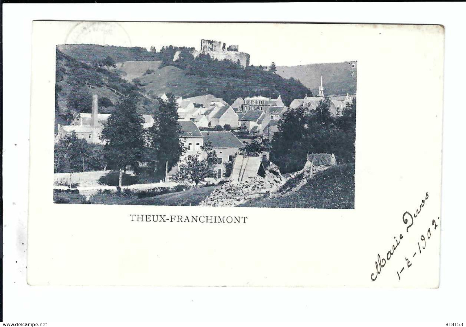 THEUX-FRANCHIMONT    1902 - Theux