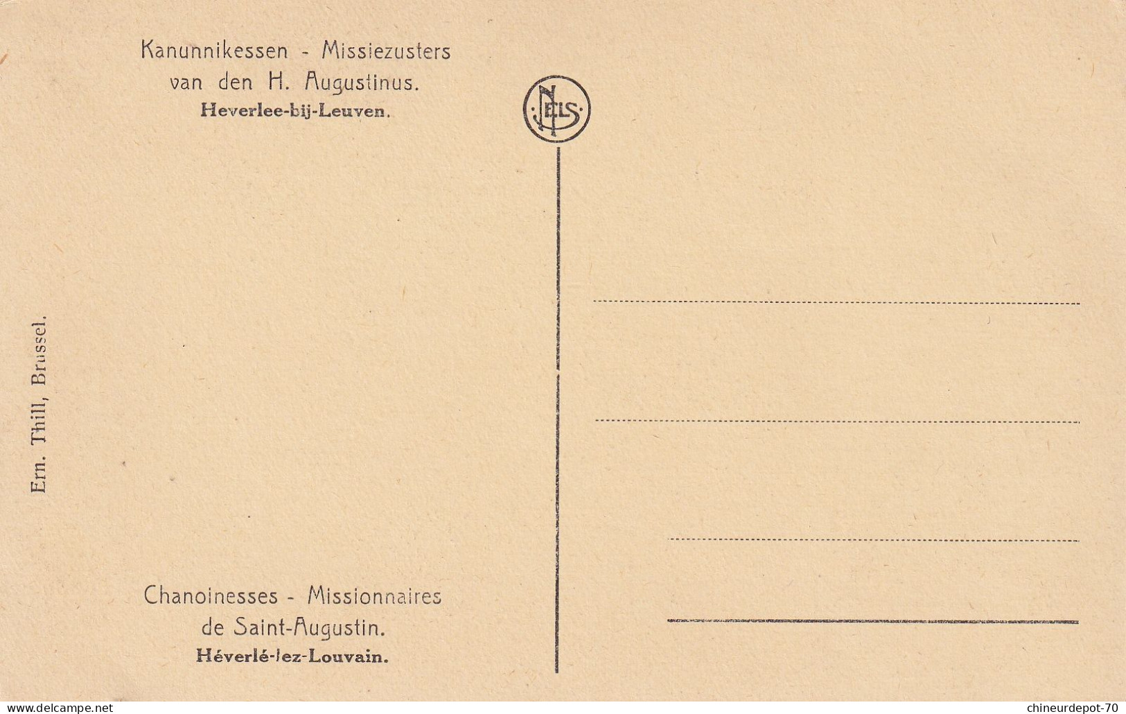 Chanoinesses Missionnaires De Saint-Augustin Héverlé-lez-Louvain - Missionen