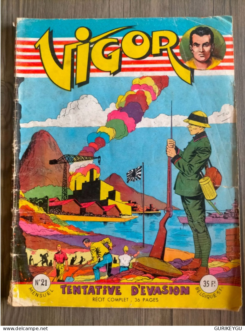 Bd Guerre VIGOR  N° 21  ARTIMA  1955 - Arédit & Artima