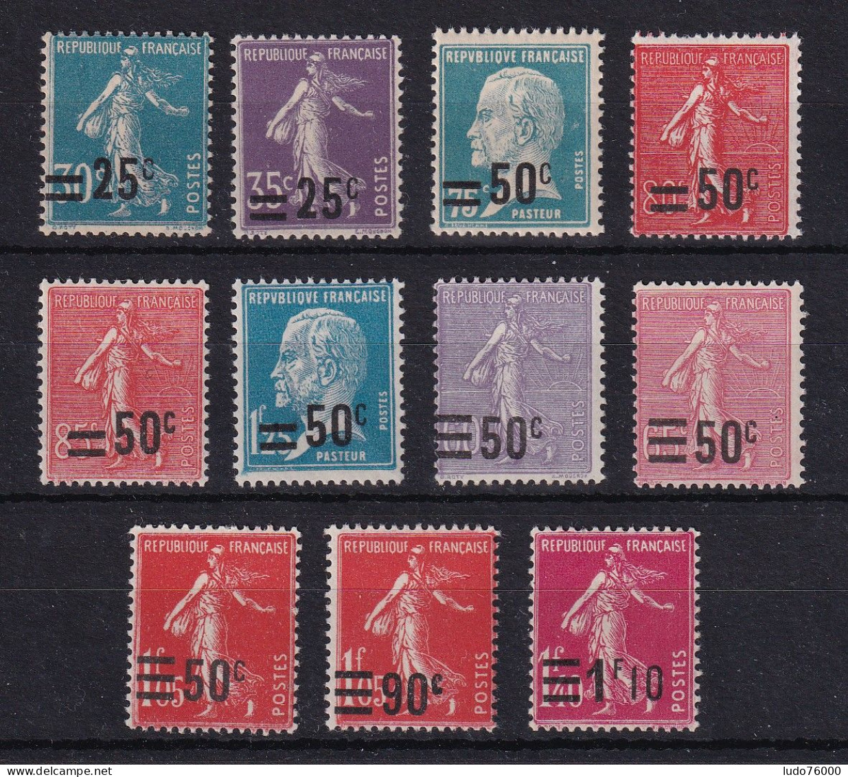 D 778 / LOT N° 217/228 NEUF** COTE 36€ - Collections