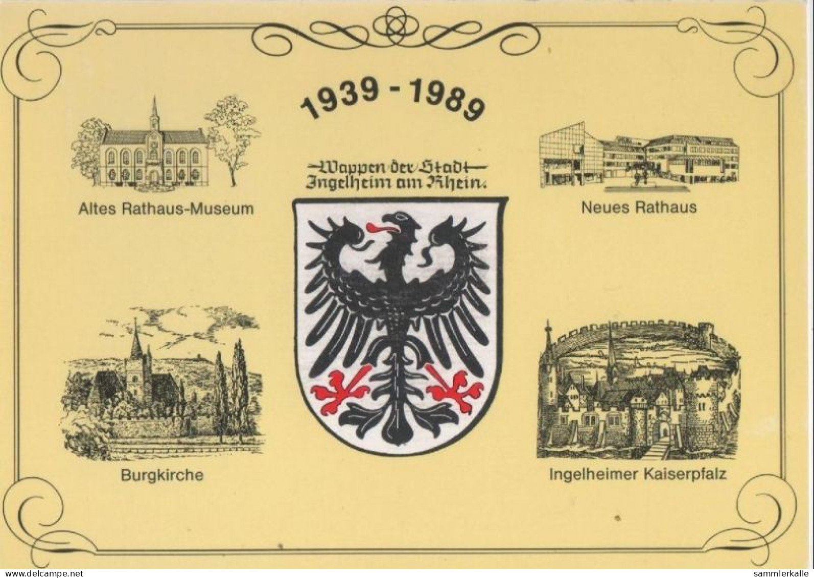 67644 - Ingelheim - Mit Sonderstempel - 1989 - Ingelheim