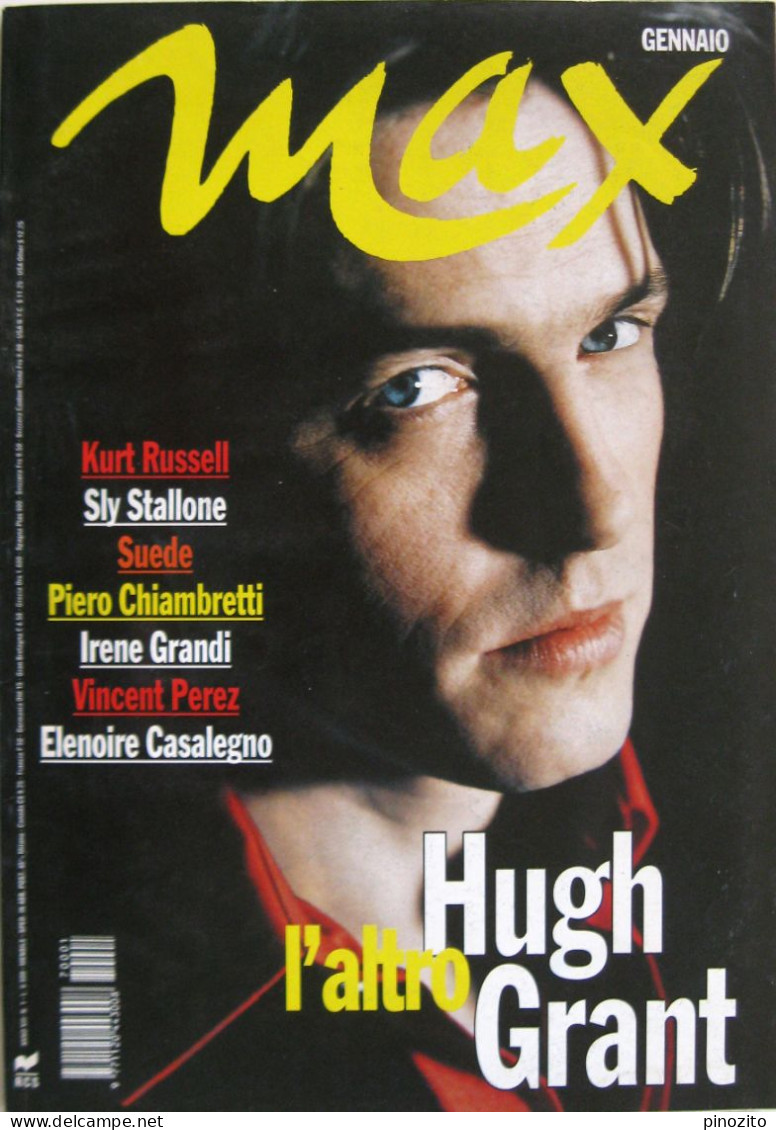 MAX 1 1997 Hugh Grant Vincent Perez Elenoire Casalegno Irene Grandi Piero Chiambretti Francesco Guccini - Altri & Non Classificati