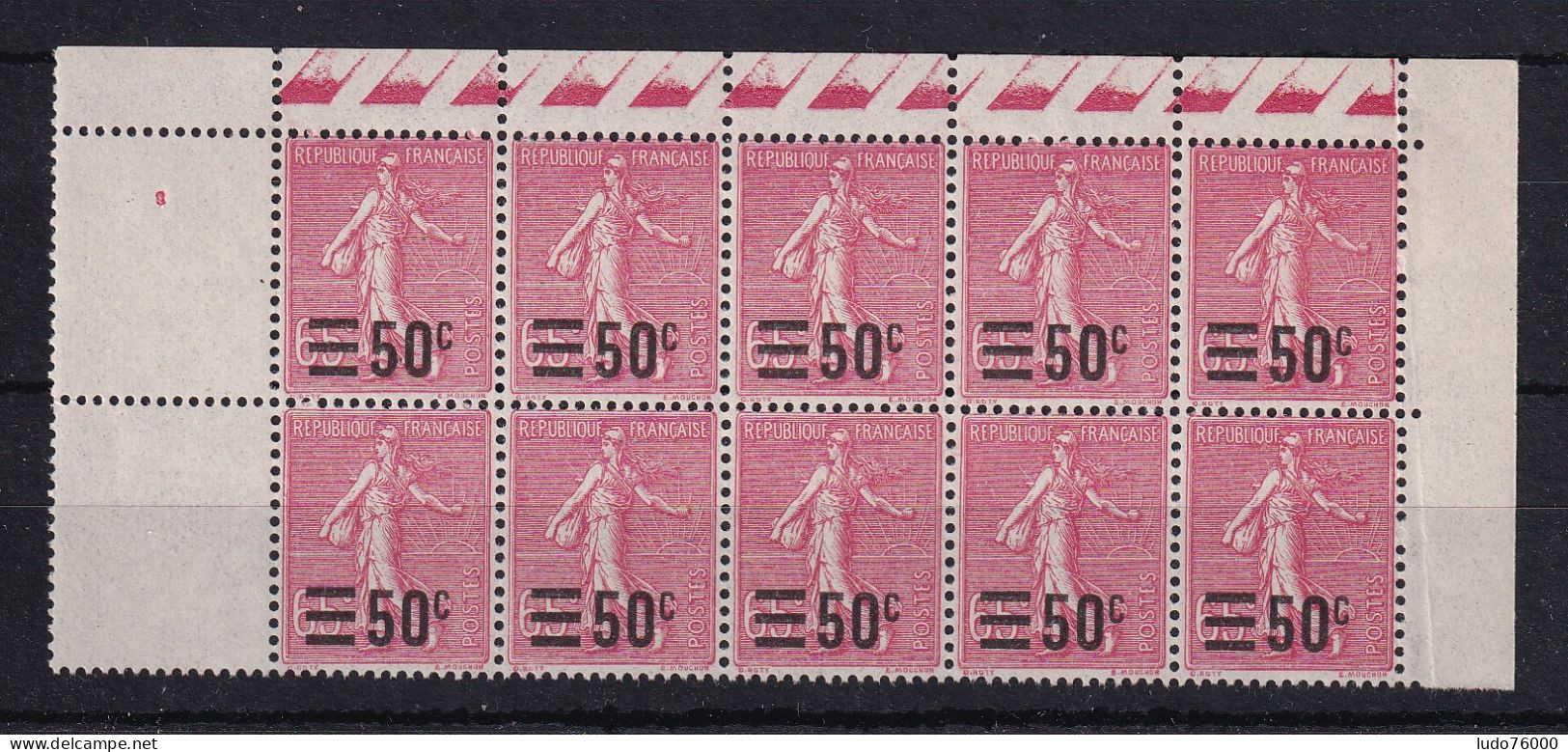 D 778 / LOT N° 224 BLOC DE 10 NEUF** COTE 17€ - Collections