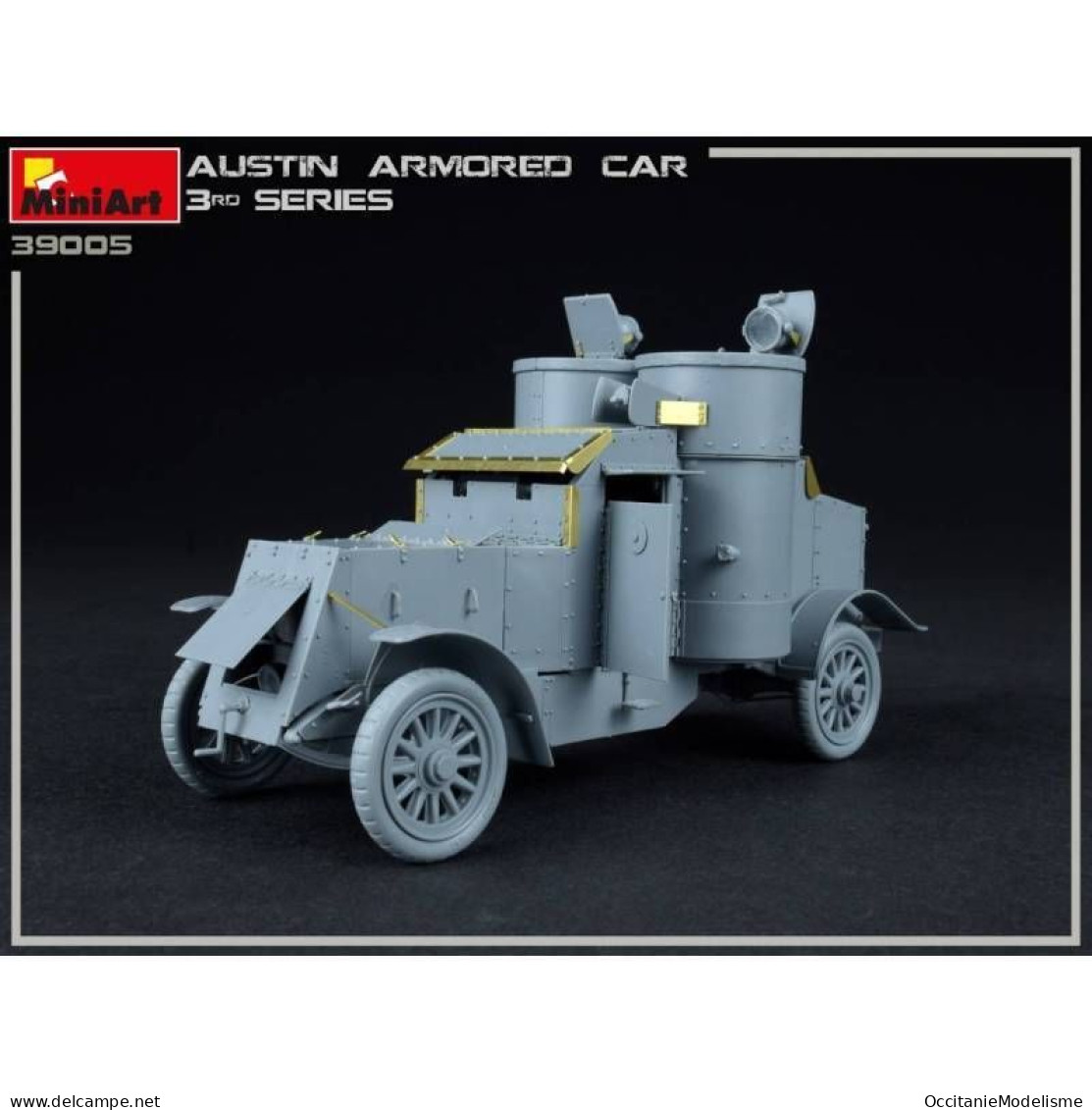 Miniart - AUSTIN ARMOURED CAR 3rd Series Maquette Kit Plastique Réf. 39005 Neuf NBO 1/35 - Militär