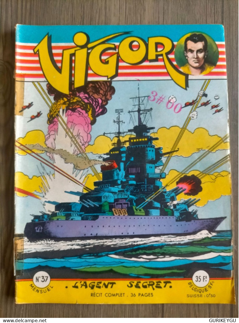 Bd Guerre VIGOR  N° 37  ARTIMA  1956 - Arédit & Artima