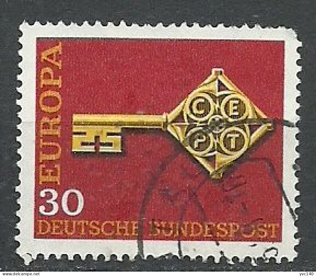 Germany; 1968 Europe CEPT - 1968