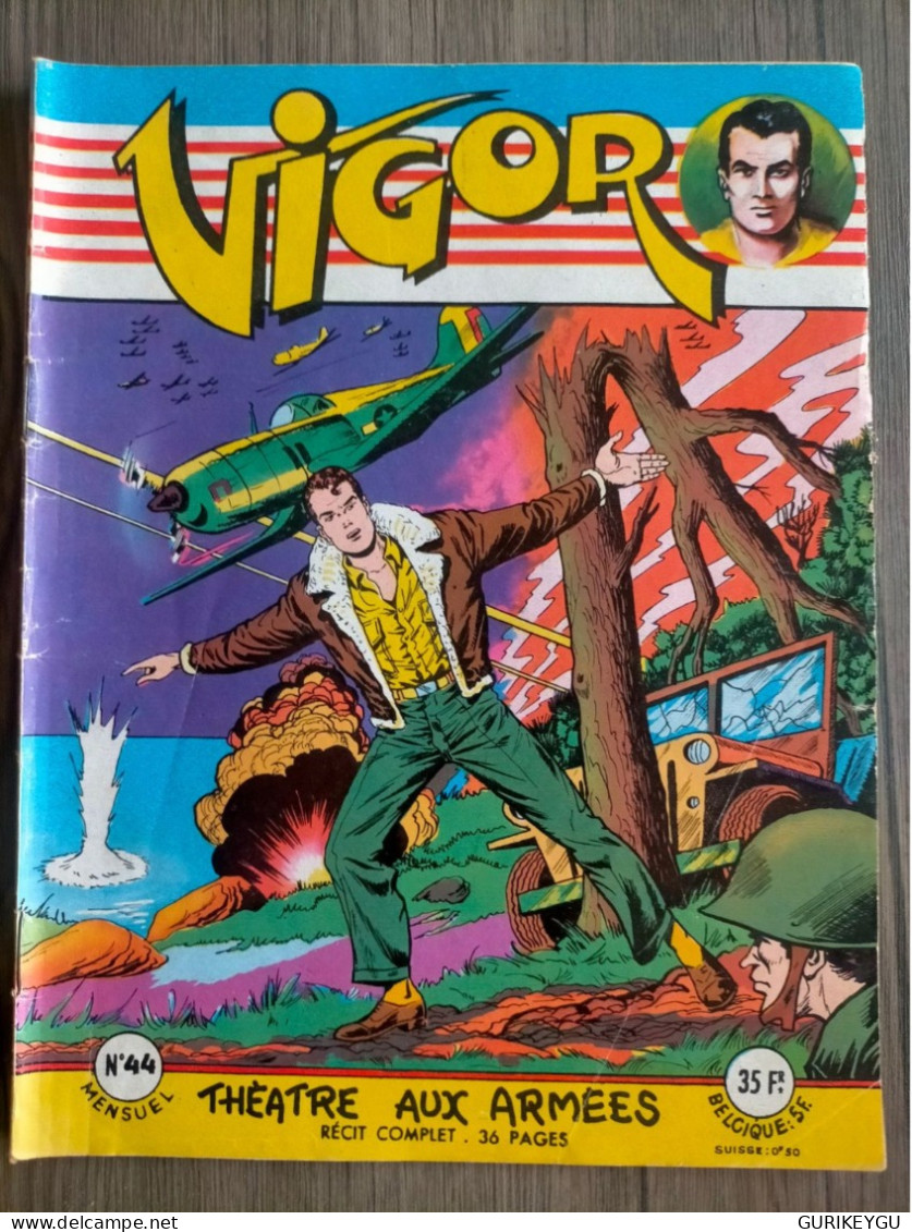 Bd Guerre VIGOR  N° 44  ARTIMA  1957 BIEN - Arédit & Artima