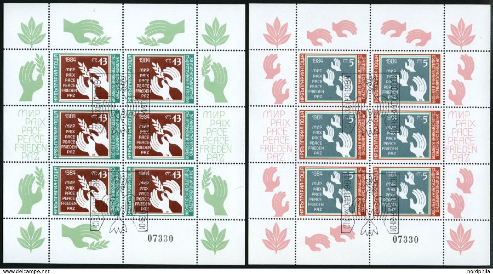 EUROPA UNION Brief,o , 1972-83, überkomplette Sammlung KSZE (meist ohne ungezähnte Ausgaben) mit FDC`s, Einzelmarken und