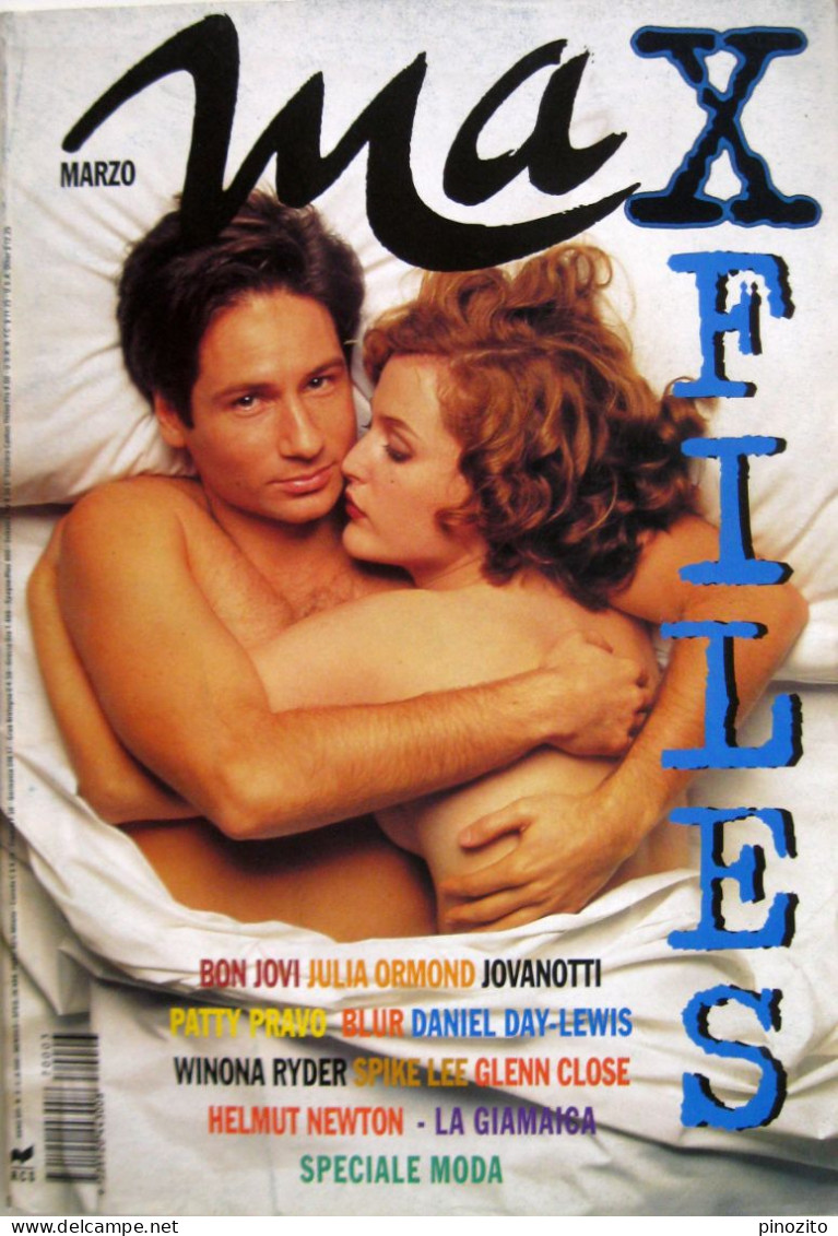 MAX 3 1997 X-Files David Duchovny Gillian Anderson Jovanotti Bon Jovi Patty Pravo Julia Ormond Andreas H. Bitesnich - Altri & Non Classificati