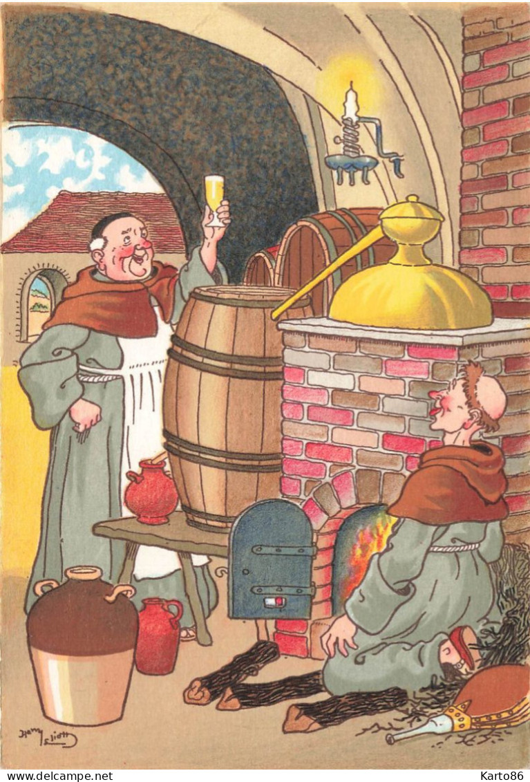 Harry ELIOTT * Barré Dayez N°1171 F * CPA Illustrateur Harry Eliott * Alambic Bouilleur Cru Distillateur Alcool - Elliot