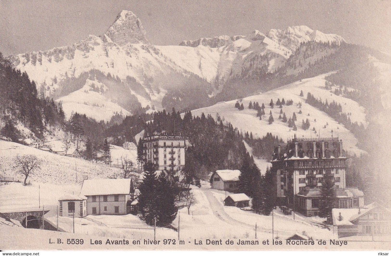 SUISSE(LES AVANTS) - Andere & Zonder Classificatie