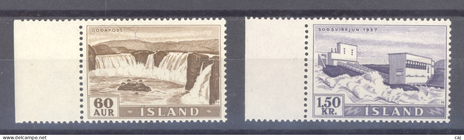 Islande  :  Yv  263-64  ** - Unused Stamps
