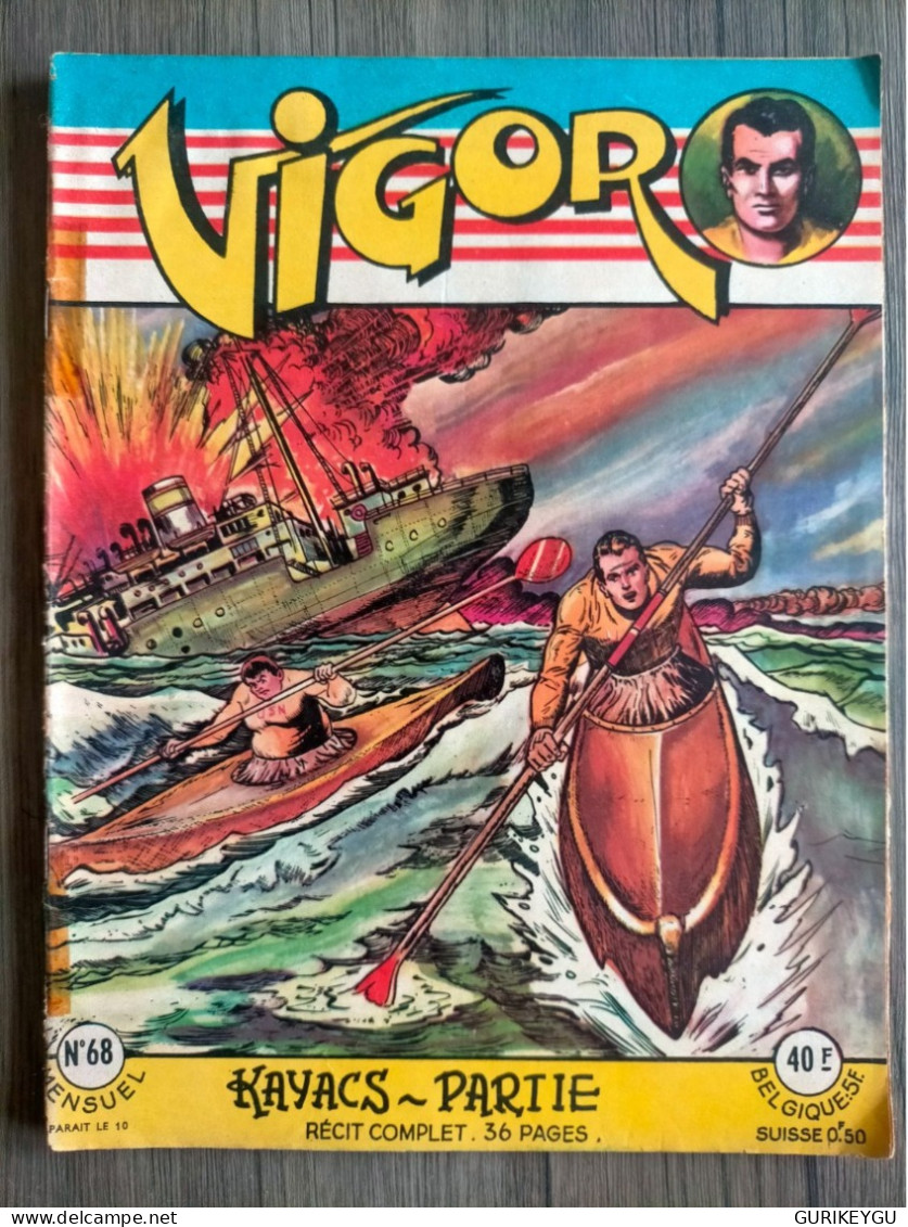 Bd Guerre VIGOR  N° 68  ARTIMA  1959 - Arédit & Artima