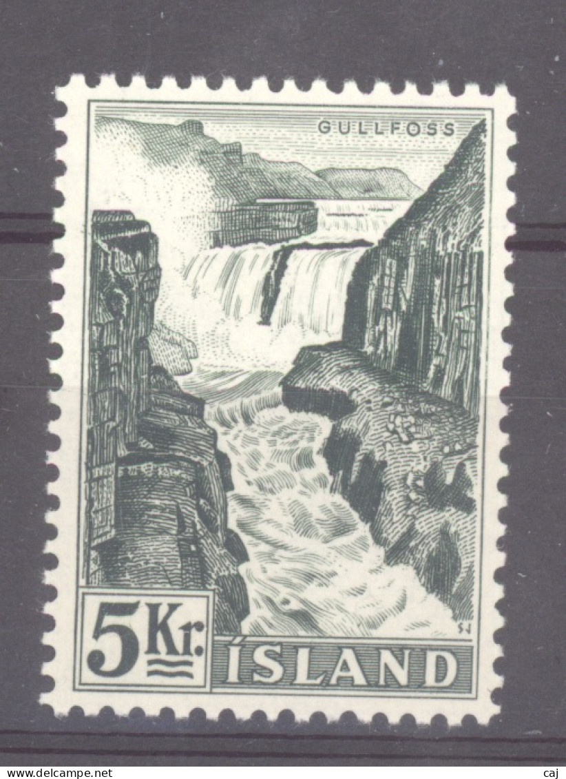 Islande  :  Yv  268  ** - Ungebraucht