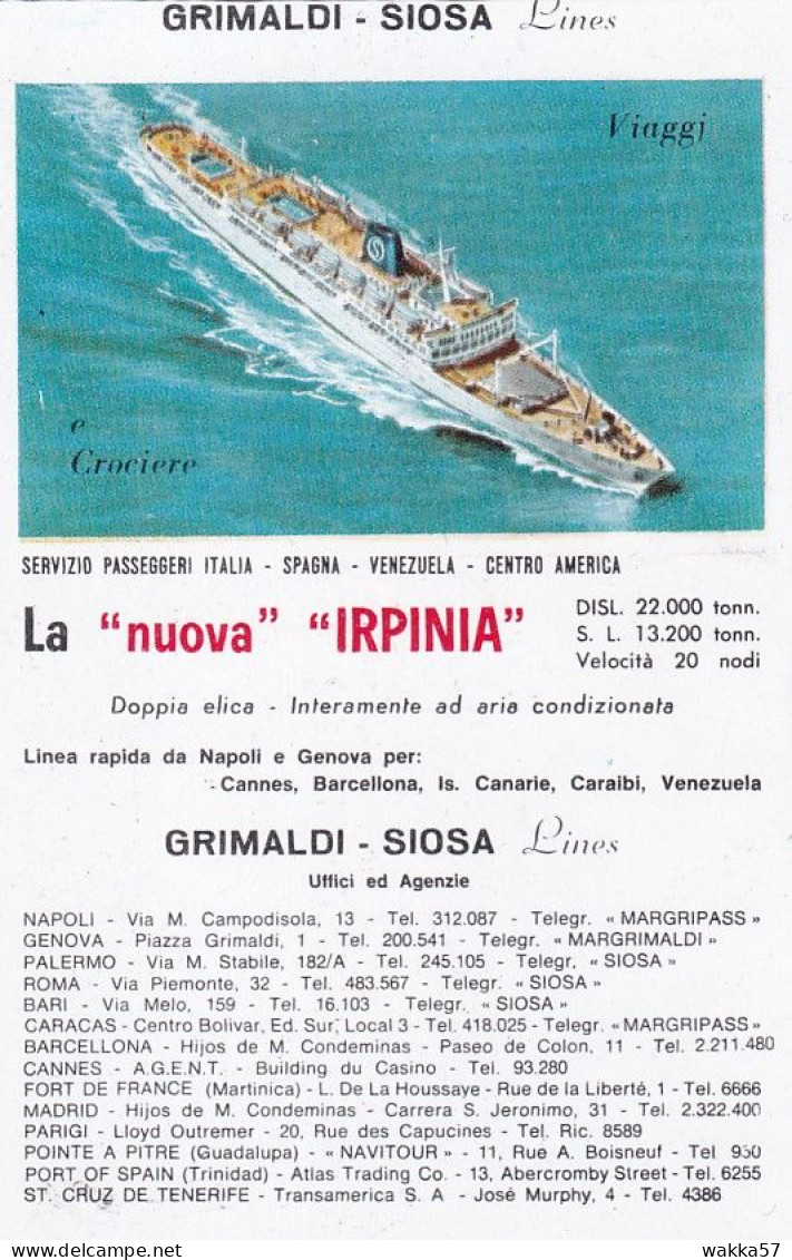 XK 670 Calendarietto Tascabile 1964 Gromaldi - Siosa - Rifilato - Small : 1961-70