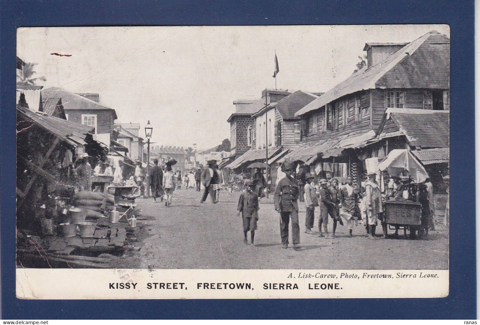 CPA Sierra Leone Freetown Afrique Noire Circulée - Sierra Leona