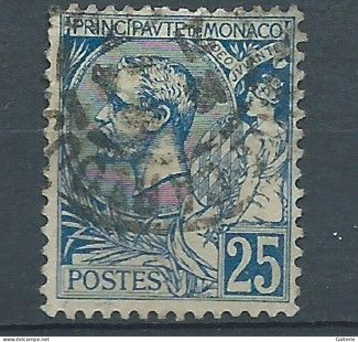 MONACO -obl -1901 - YT N° 25 - Prince Albert Ier - Oblitérés
