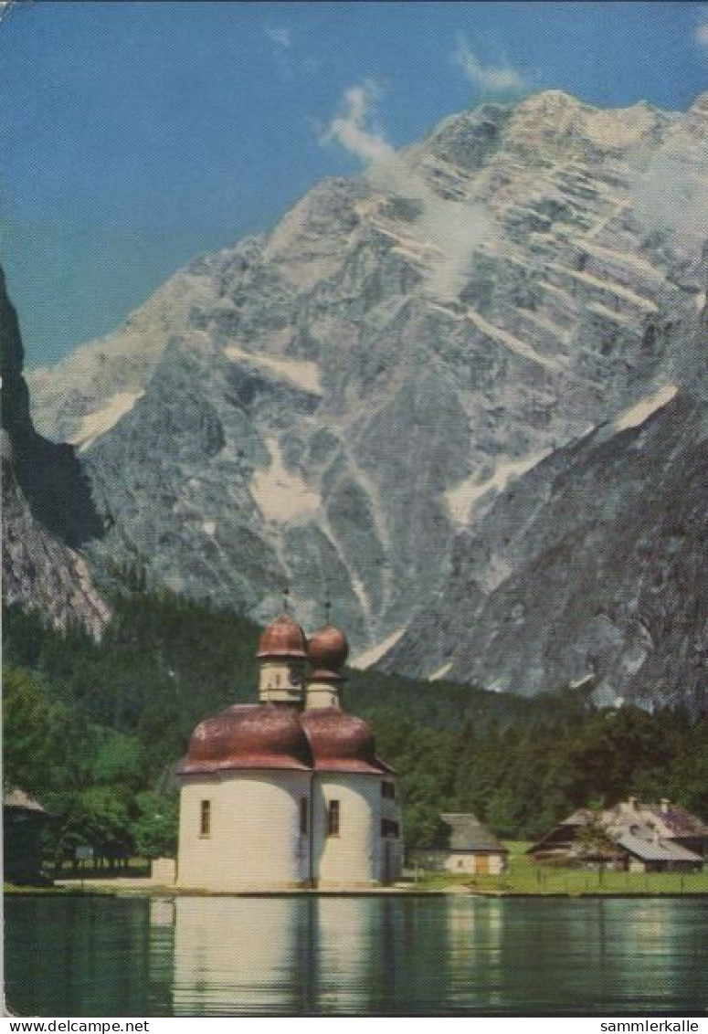 33500 - Königssee - Mit Watzmann-Ostwand - Ca. 1960 - Bad Reichenhall