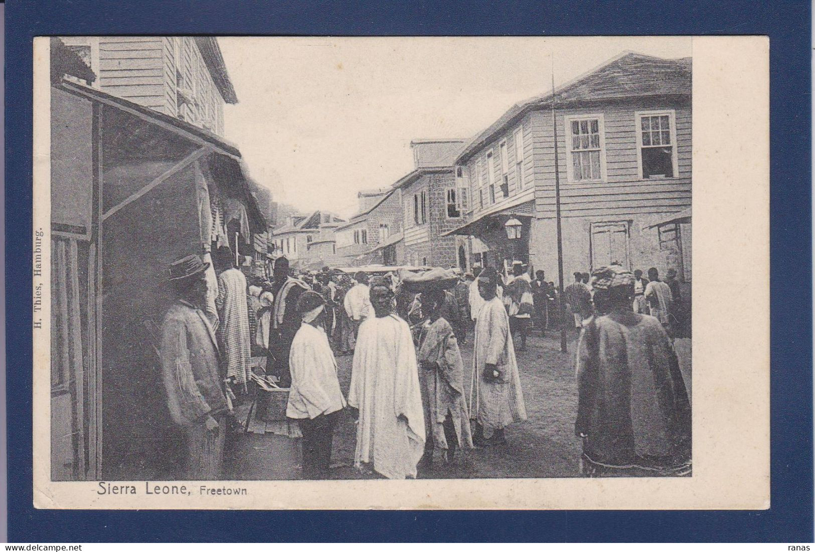 CPA Sierra Leone Freetown Afrique Noire Circulée - Sierra Leona