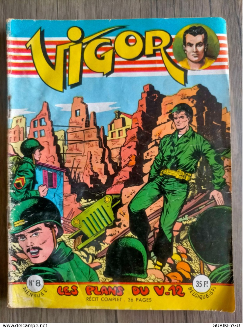 Bd Guerre VIGOR  N° 8  ARTIMA  1954 - Arédit & Artima